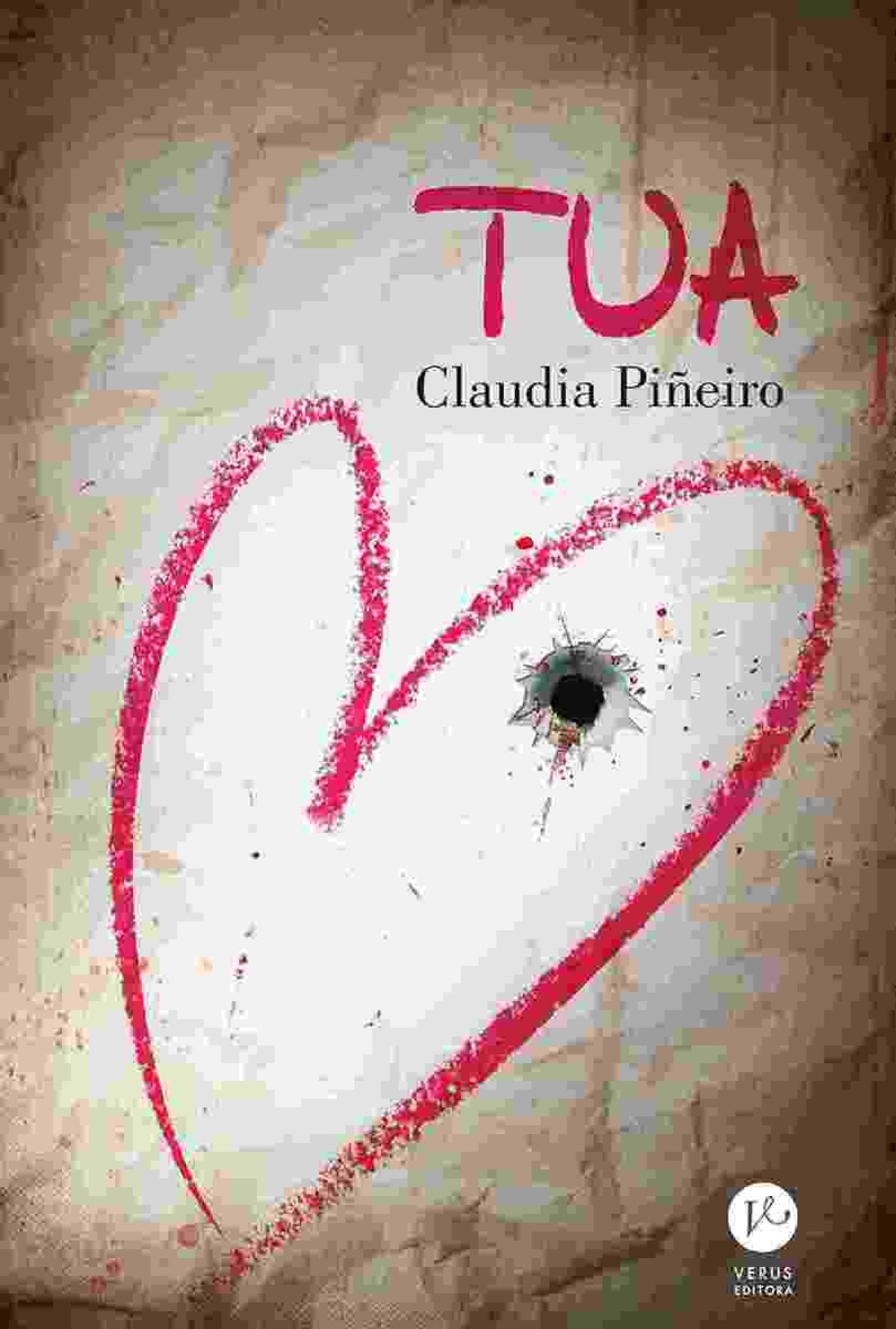 Capa do livro "Tua"