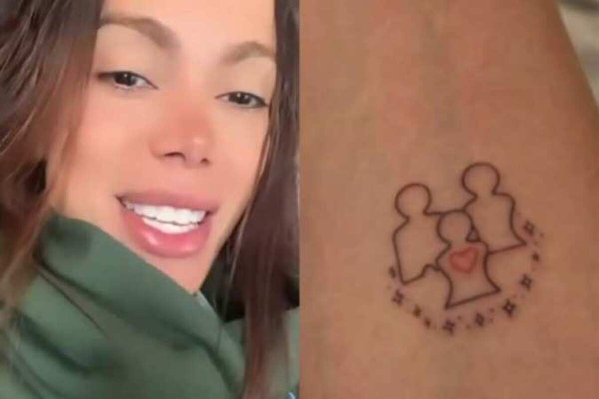 Constelação familiar: entenda polêmica de nova tatuagem de Anitta - Reprodução/Redes sociais