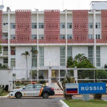 Suspeita de bomba na Embaixada da Rússia no DF mobiliza a polícia - Fabio Rodrigues-Pozzebom/ Agência Brasil