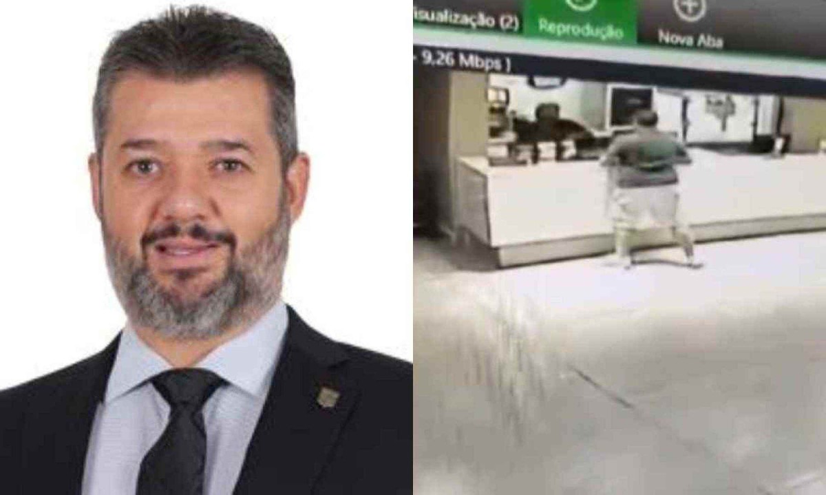 Bruno Resende Rabello, servidor da Advocacia-Geral do Estado (AGE-MG), teria agredido uma caixa de cinema do Diamond Mall, em BH -  (crédito: Reprodução/Redes Sociais)