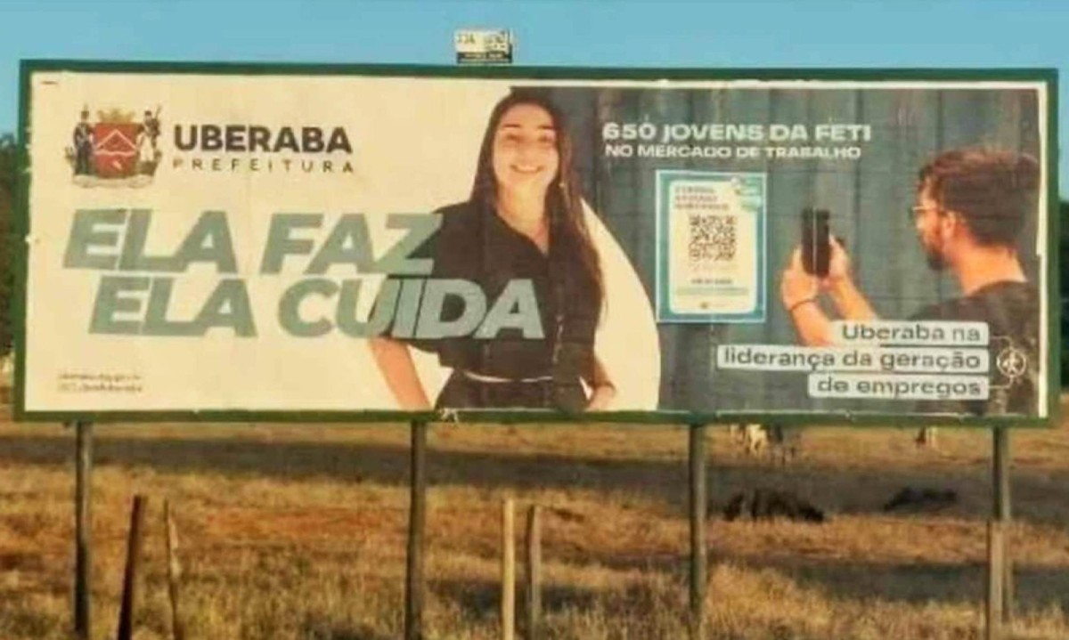 Prefeita de Uberaba é multada por propaganda antecipada e promoção pessoal -  (crédito: Rede de Noticias)