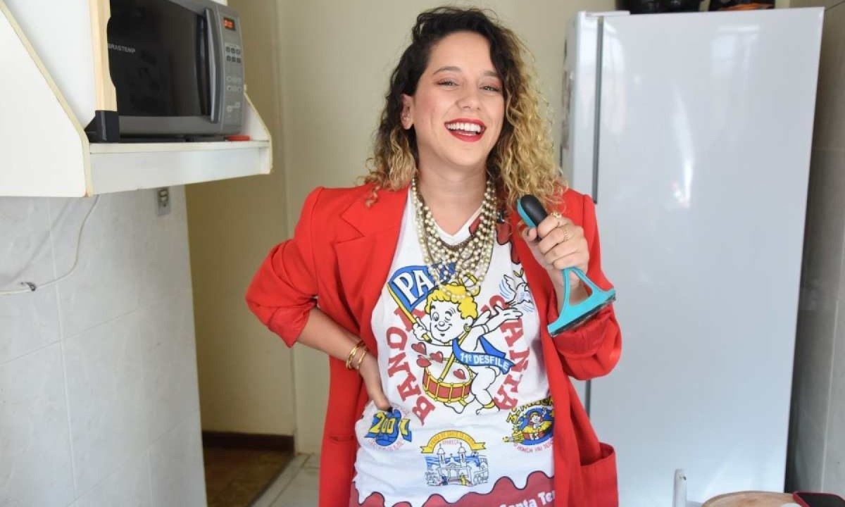 Bruna Lacerda brinca que está fazendo o papel de ministra do amor -  (crédito: Gladyston Rodrigues/EM/D.A Press)