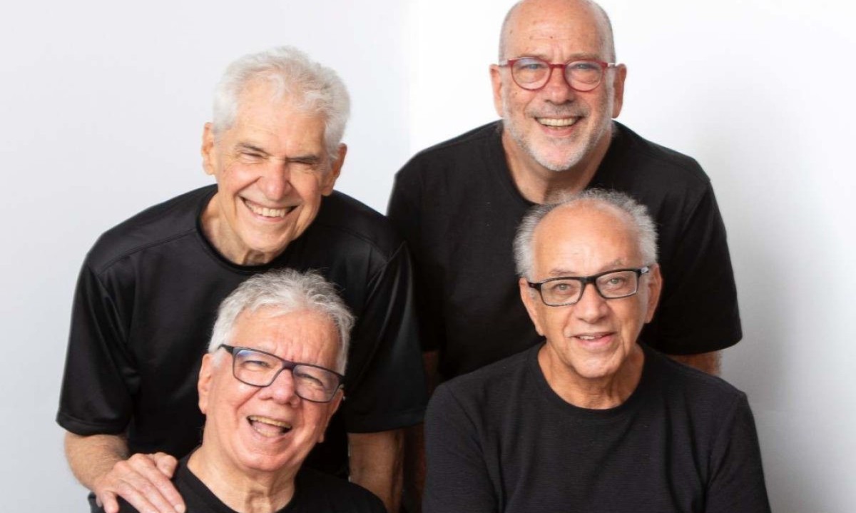 Miltinho, Paulo Pauleira (no alto), Aquiles e Dalmo Medeiros fazem show nesta quarta (10/7), no Rio de Janeiro, para lançar o disco 