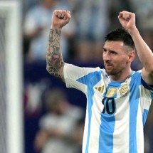 Messi celebra mais uma final pela Argentina: &#8216;Loucura o que fizemos&#8217; -  AFP