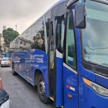 Passageiros assaltados e agredidos por bandidos em ônibus - Cyro Neves/Rádio Tupi