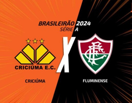 Criciúma e Fluminense se enfrentam nesta quinta-feira (11), no Heriberto Hülse -  (crédito: - Foto: Arte/Jogada10)