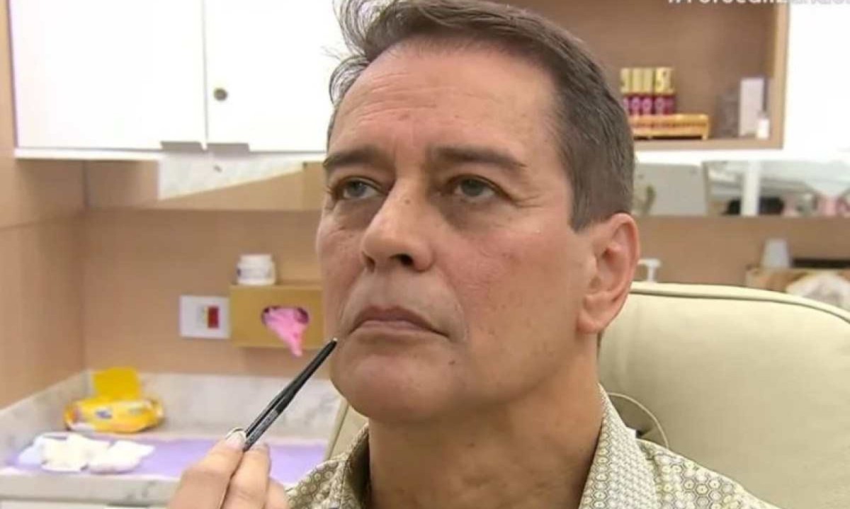 Marcello Antony se prepara para harmonização facial  -  (crédito: Reprodução)