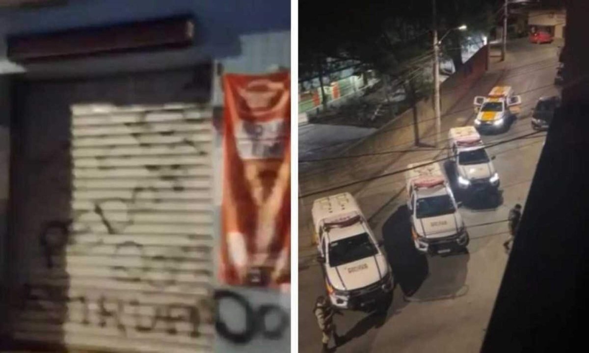 Homem teve comércio, casa e carros depredados ao ser acusado de estupro de vulnerável  -  (crédito: Reprodução)