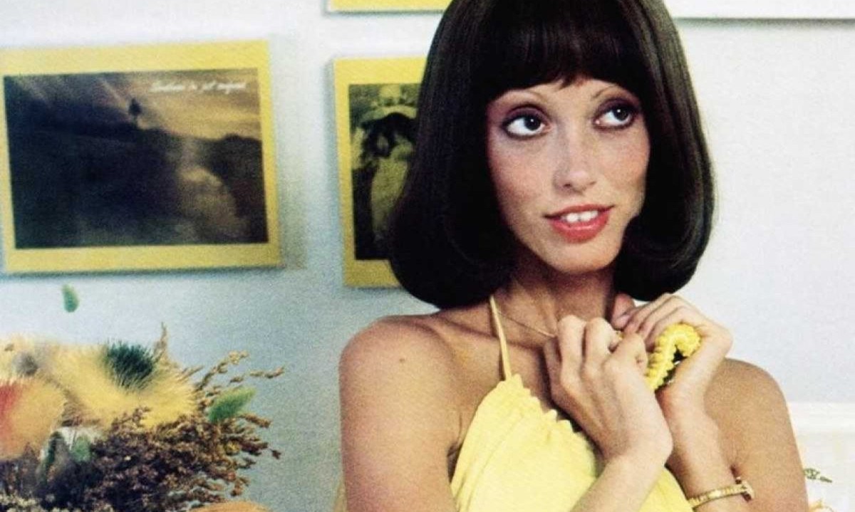 Shelley Duvall no set do filme 