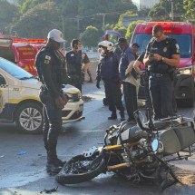 Morre guarda municipal que caiu no Arrudas depois de acidente em BH - Edesio Ferreira/EM/D.A Press