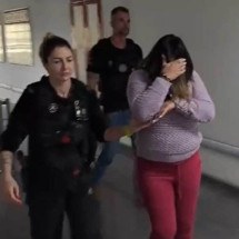 Traficante gaúcha é presa em condomínio de luxo - Divulgação/PMRJ