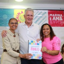 Com Marina Silva, Ana Paula Siqueira oficializa apoio a Rogério Correia - Alê Ávila/Divulgação
