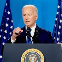 Os escorregões de Biden durante entrevista em que reafirmou candidatura - Graeme Sloan/Bloomberg via Getty Images