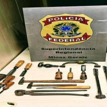 Polícia Federal recupera peças roubadas na Praça da Estação - PF