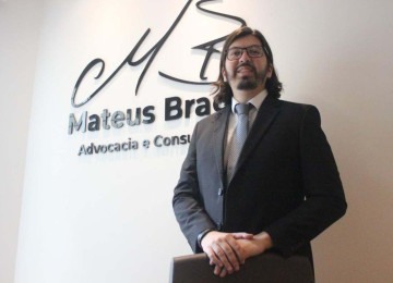 Advogado Mateus Braga -  (crédito: Divulgação)