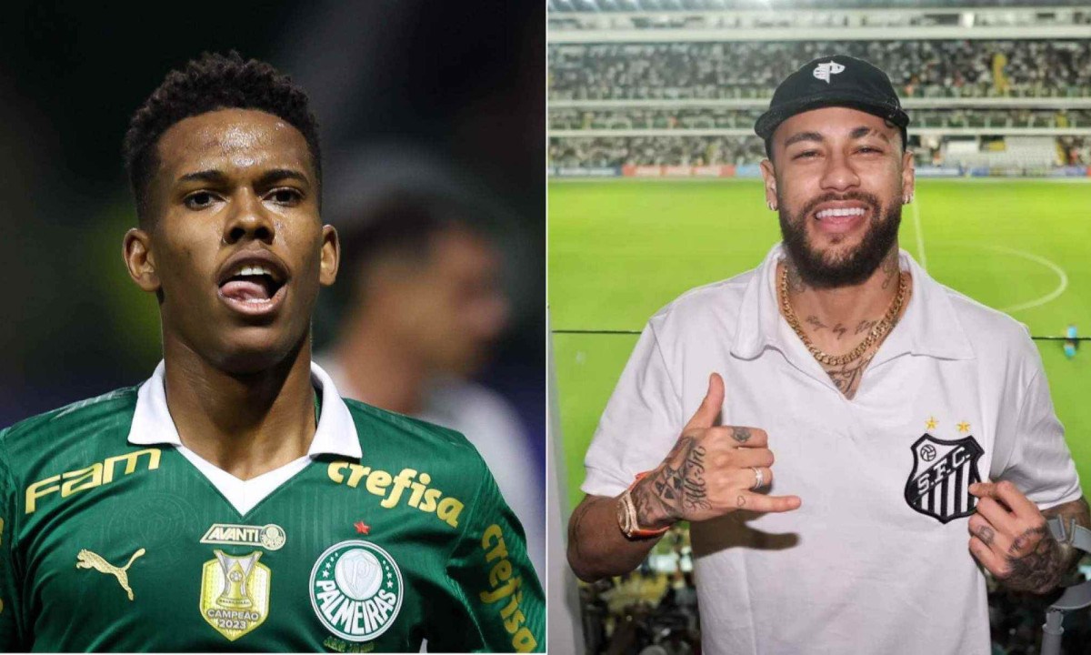 Estêvão melhor que Neymar? Veja comparativo do início dos jogadores -  (crédito: No Ataque Internacional)