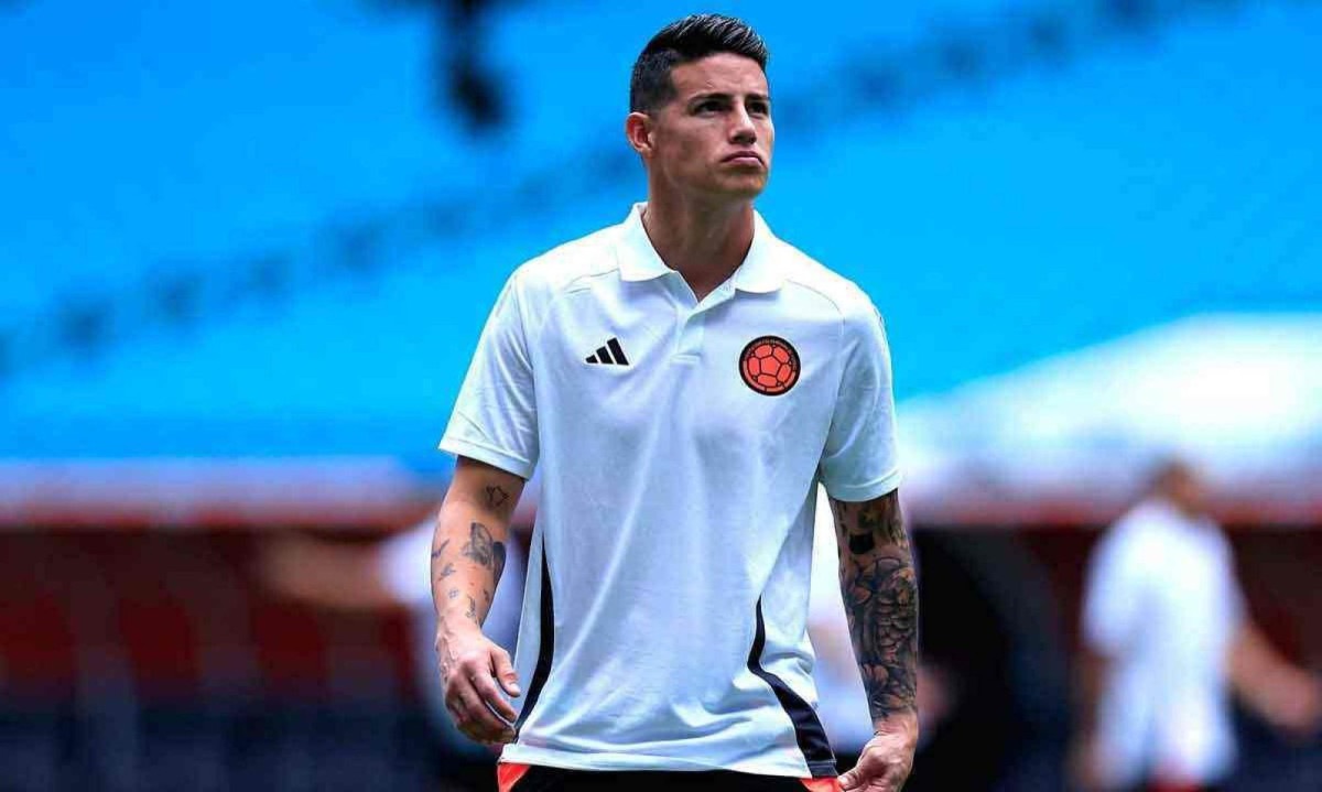 A expectativa é de que James Rodriguez esteja inspirado e que dê ao povo da Colômbia o caneco da Copa América -  (crédito: Buda Mendes/AFP)