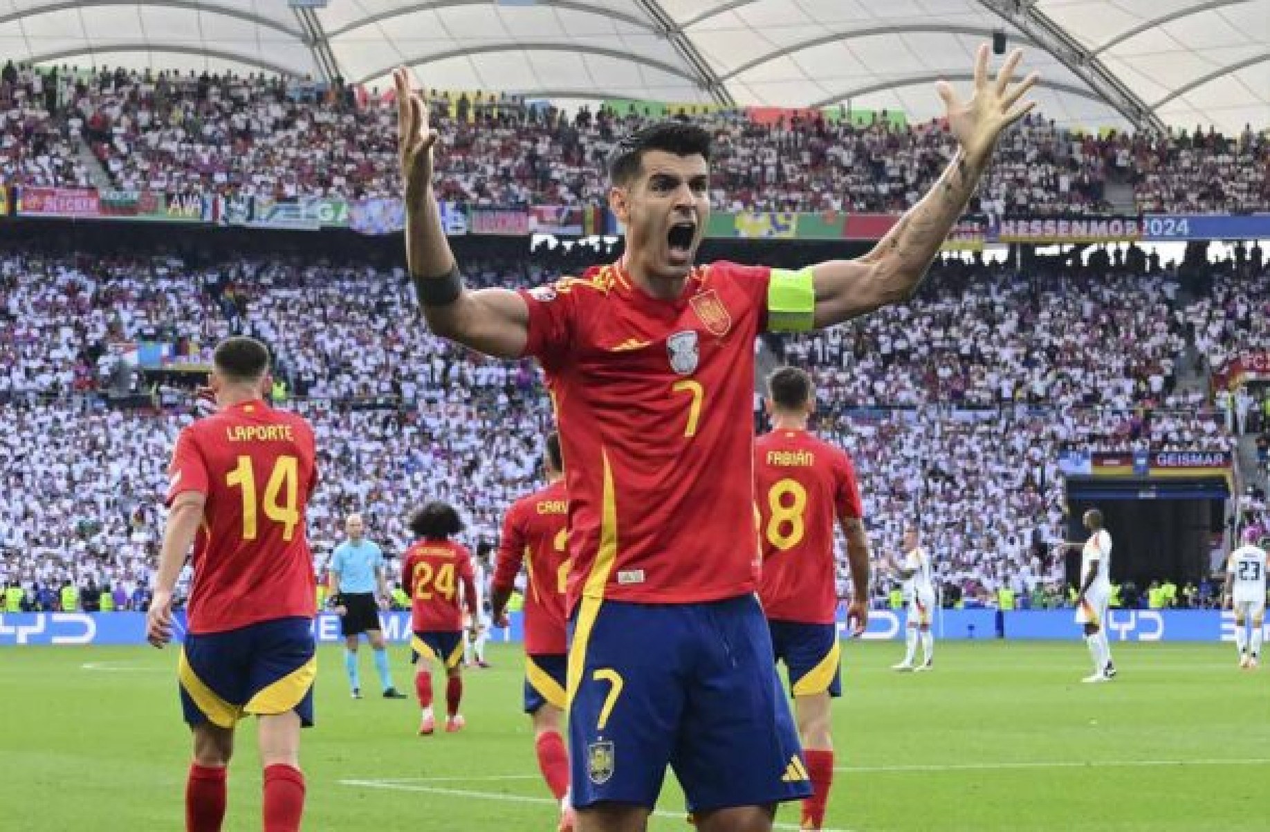 Eurocopa 2024: Morata vai alcançar marca histórica na Espanha