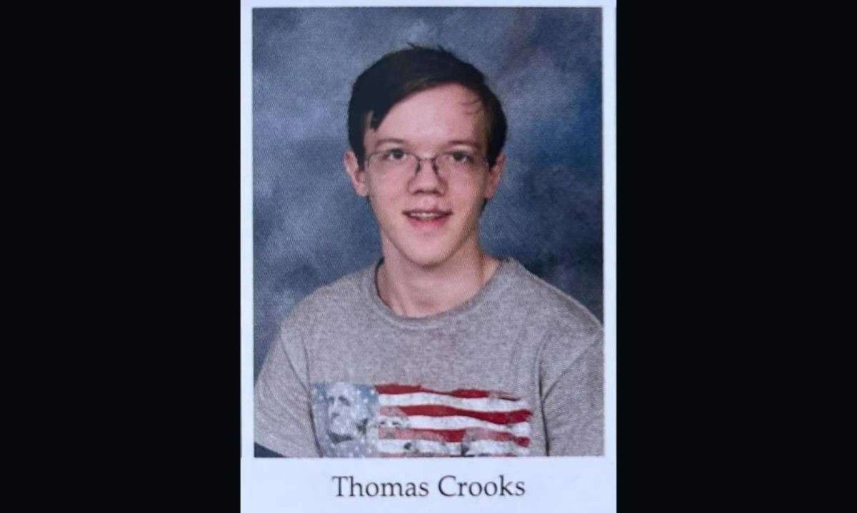 Thomas Matthew Crooks foi identificado pelo FBI como o atirador -  (crédito: Reprodu&ccedil;&atilde;o/CBS)