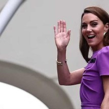 Kate Middleton faz nova aparição em final masculina de Wimbledon - Reprodução/AFP