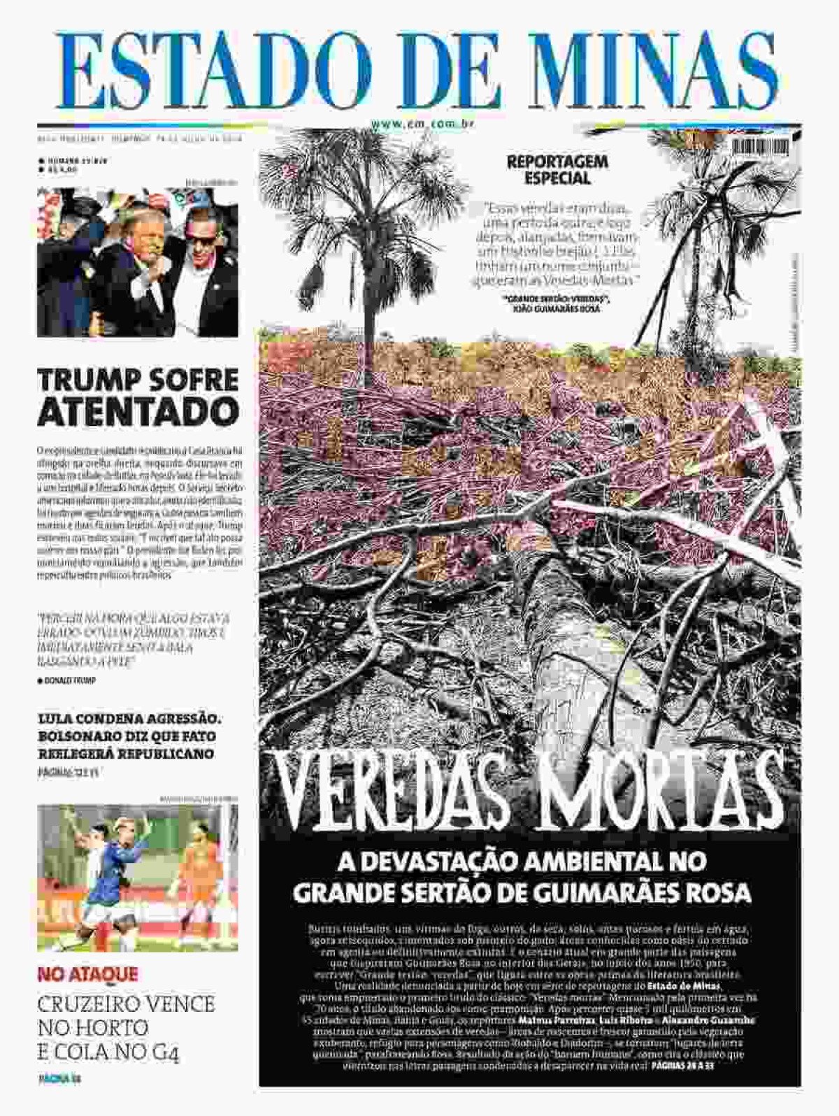 CAPA DO ESTADO DE MINAS