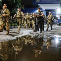 Forças de segurança fazem megaoperação em 10 comunidades do Rio  - Divulgação/PMRJ