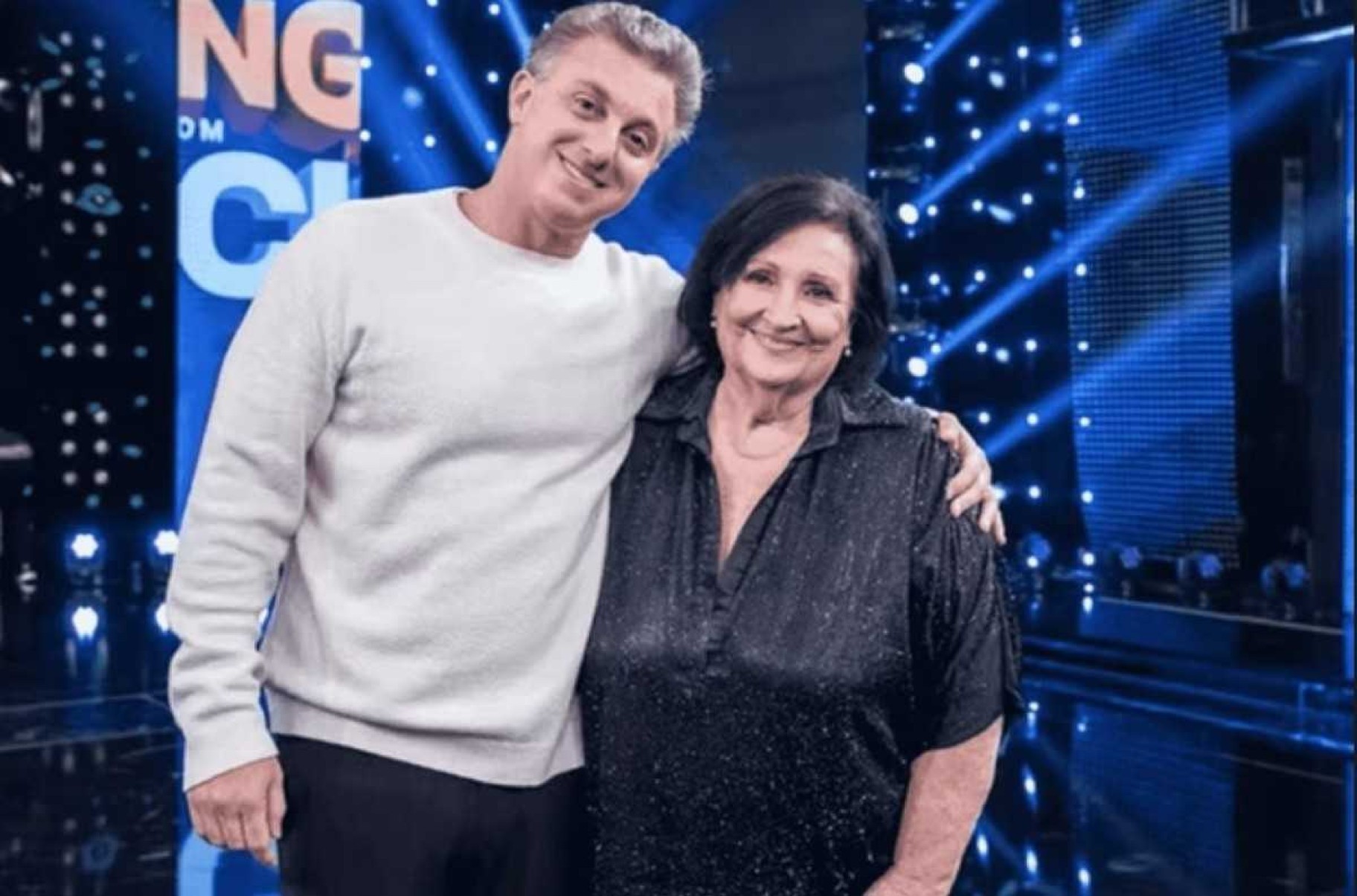 Dona Déa faz exigências a Globo para continuar no Domingão com Huck