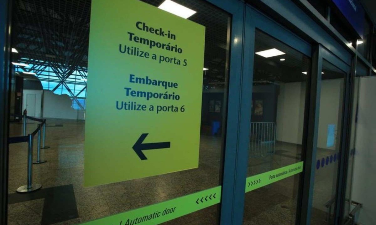 Terminais do Aeroporto Salgado Filho voltarm a funcionar nessa segunda-feira (15/7) -  (crédito: Fraport/Divulgação)