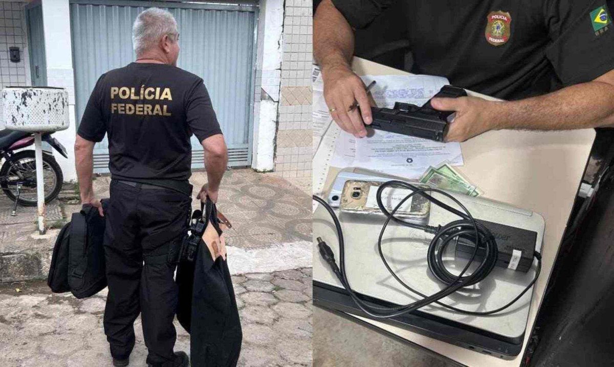 Operação Ninho da Serpente foi deflagrada pela PF nesta terça-feira (16/07) em Governador Valadares -  (crédito: Reprodução/Polícia Federal)