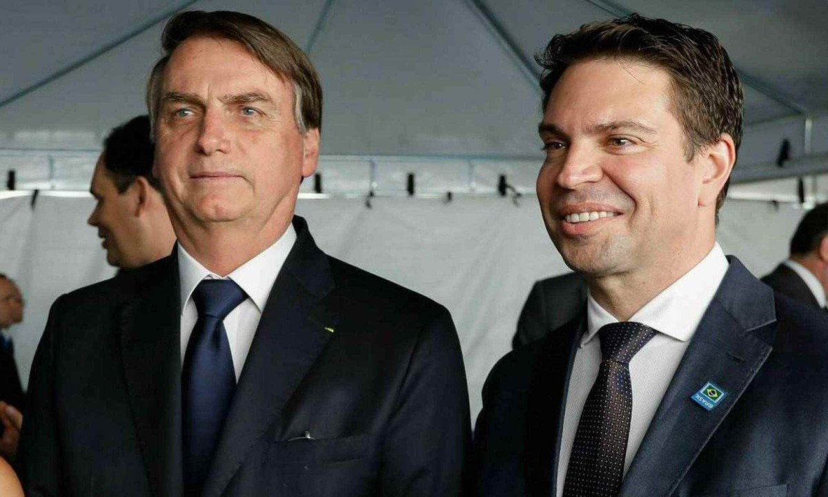 Bolsonaro e Ramagem -  (crédito: Carolina Antunes/PR)