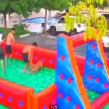 Vídeo: pitbull ataca 5 pessoas e causa pânico em festa infantil  - Reprodução