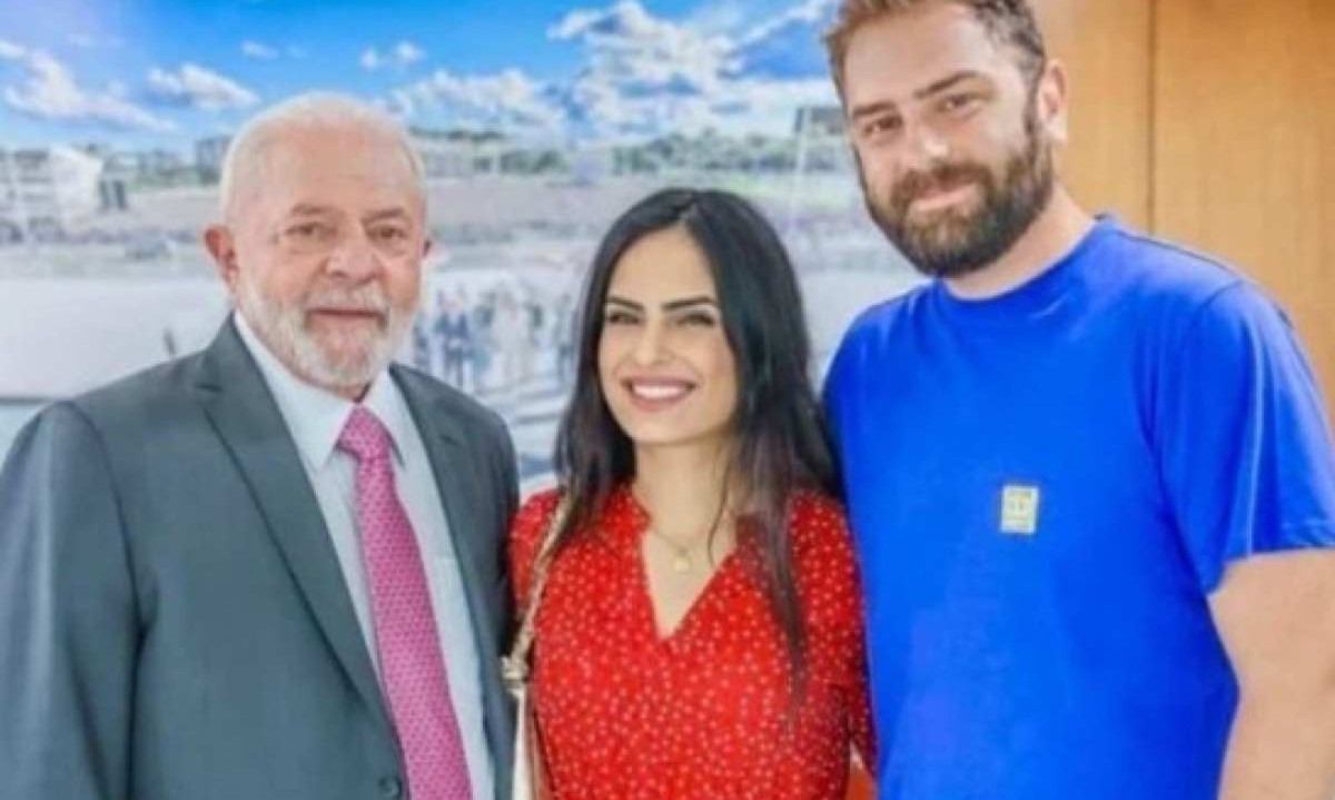 Lula, a médica Natália Schincariol e Lulinha

 -  (crédito: Reprodução/Instagram)