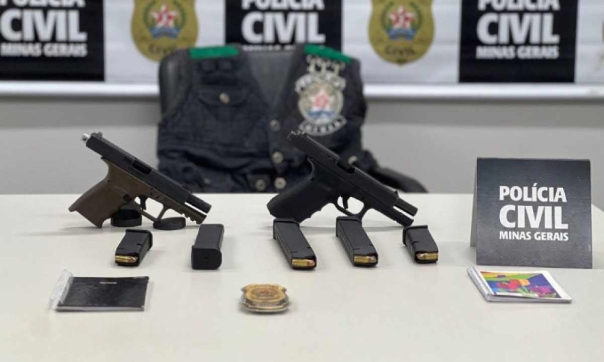 PCMG prende casal envolvido em associação criminosa na capital -  (crédito: Divulgação/PCMG)