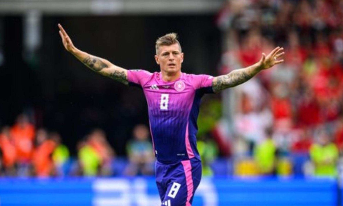 Kroos aponta erro em pênalti não marcado em jogo da Eurocopa -  (crédito: No Ataque Internacional)