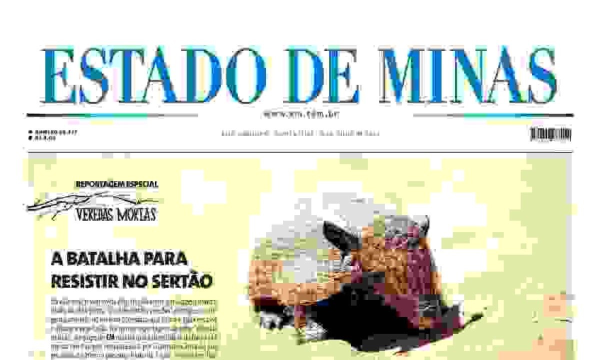 Confira a capa do Estado de Minas do dia 18/7/2024 -  (crédito: Estado de Minas)