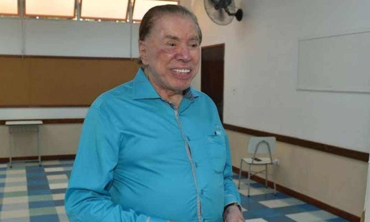 Internado com H1N1, Silvio Santos teve uma melhora e deve receber alta em breve -  (crédito: AgNews/ Francisco Cepeda)