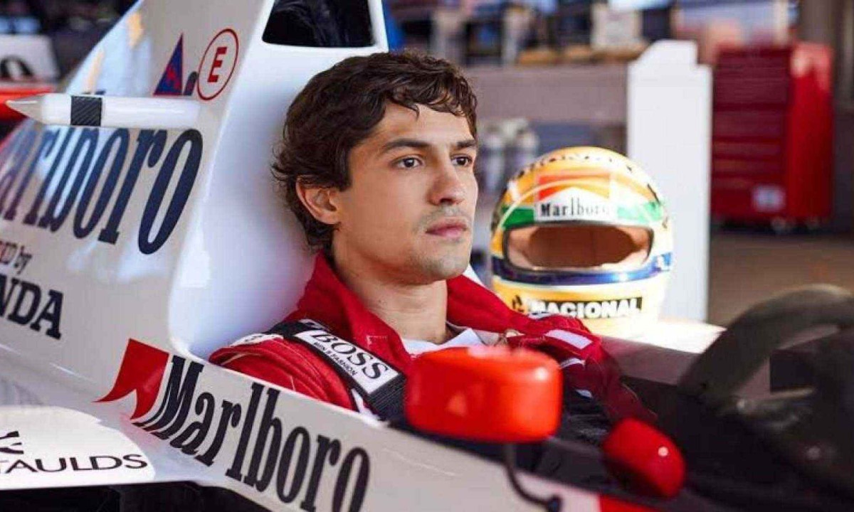 Gabriel Leone será Ayrton Senna em série da Netflix -  (crédito: Netflix/ Divulgação)