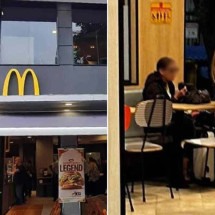 Mulher que ‘mora’ no McDonald’s alega ter recebido xingamentos de cliente - Reprodução/CBN