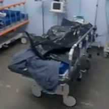 Funcionários de posto denunciam que pacientes dividem leito com cadáver - Reprodu&ccedil;&atilde;o de TV