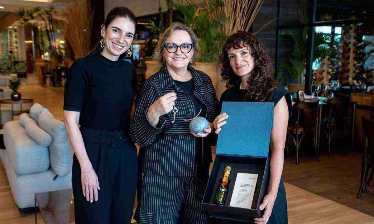 Gabriela Mayrink, Gláucia Froes e Isabel Diniz -  (crédito: Keven Santana Guimarães/divulgação)