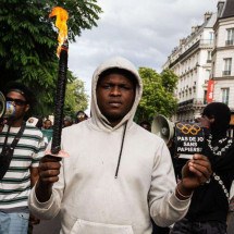Pátria dos direitos humanos? A expulsão em massa de sem-teto das ruas de Paris antes dos Jogos Olímpicos - Getty Images