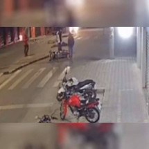 Vereador de Divinópolis morre em acidente de moto - Frame de vídeo/Câmera de segurança