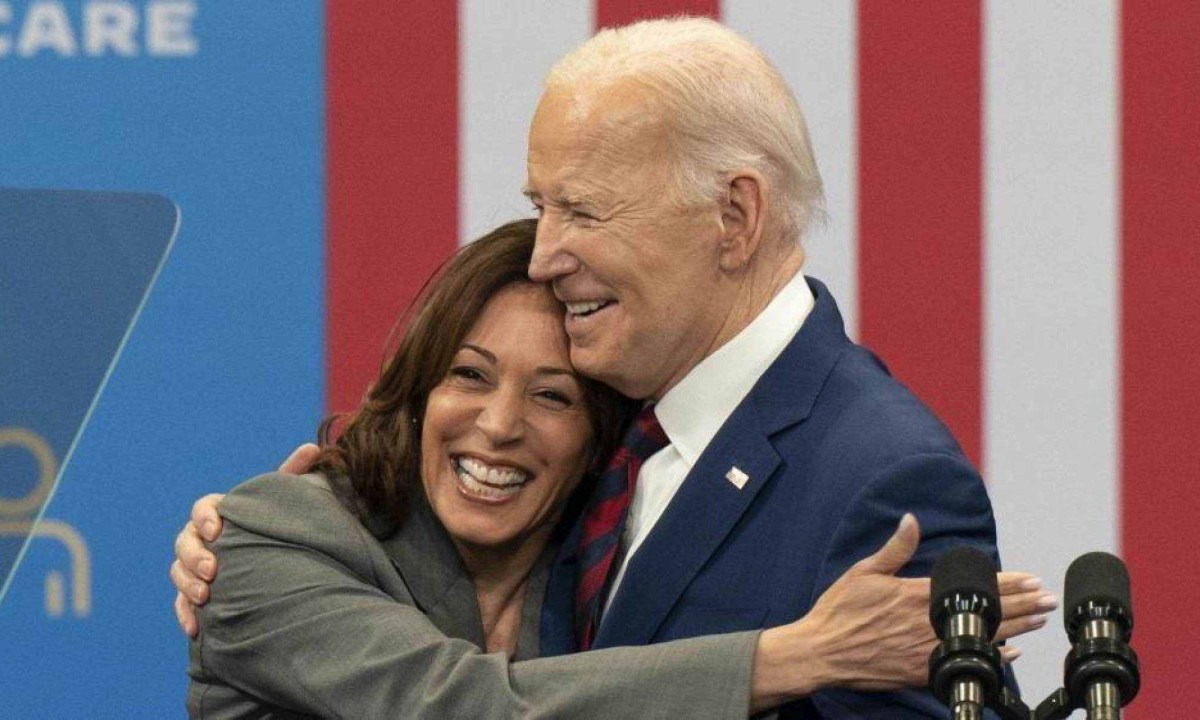 Como democratas querem usar crise para transformar eleição após desistência de Biden -  (crédito: EPA)