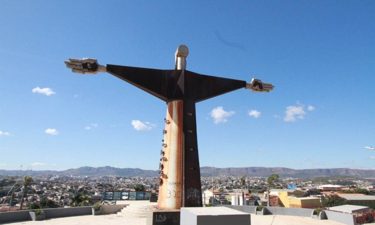 Vista da Praça do Cristo -  (crédito: Edésio Ferreira/EM/D.A.Press)