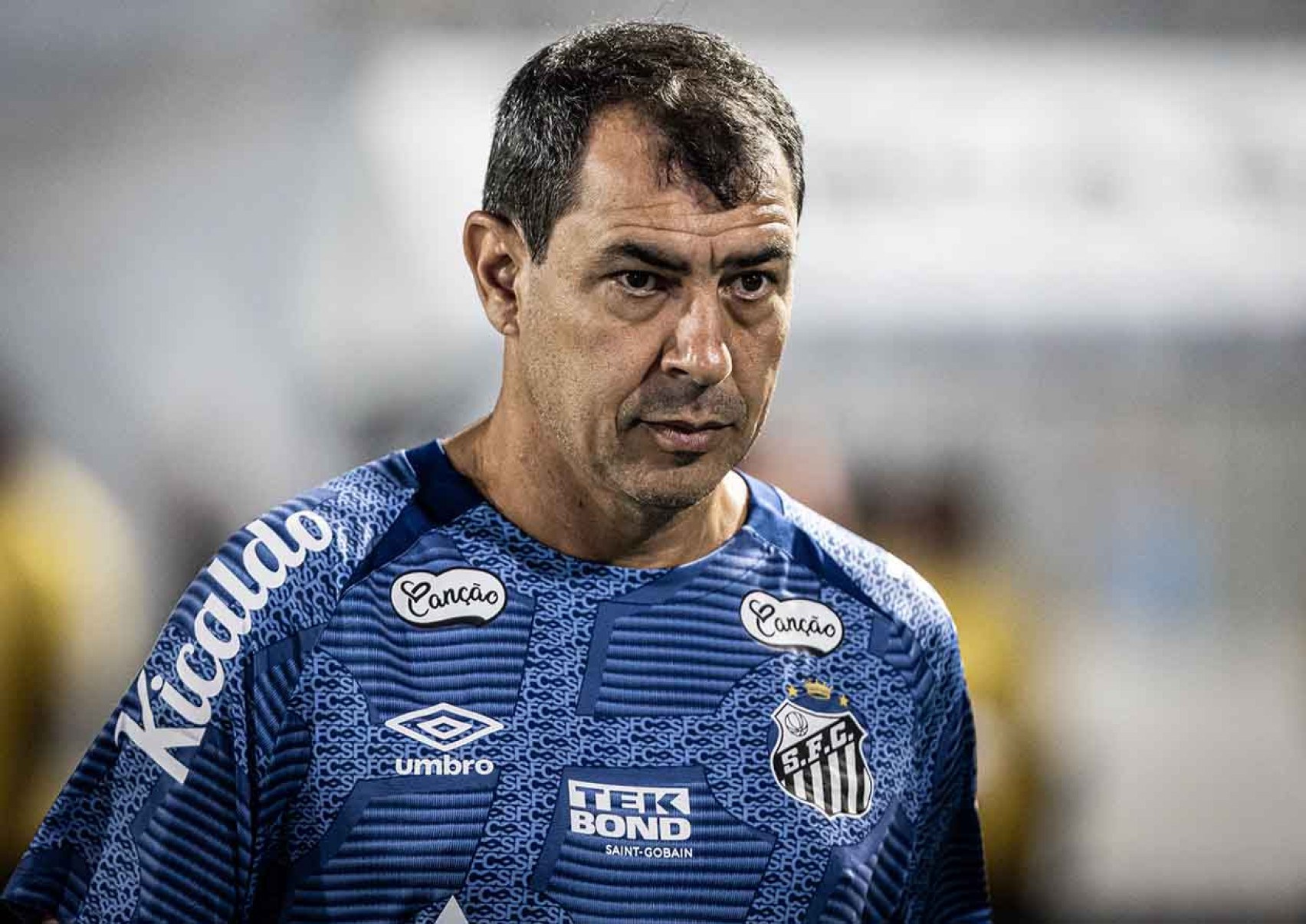 Fábio Carille volta a cobrar reforços para o Santos