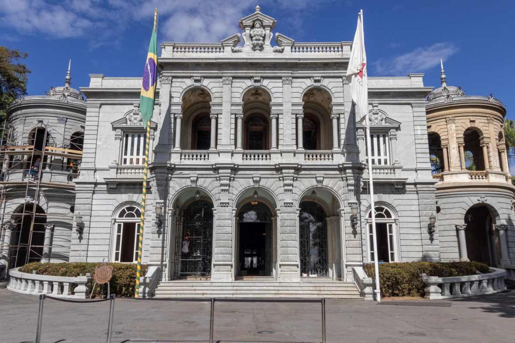 Restauração do Palácio da Liberdade deve ficar pronta até outubro