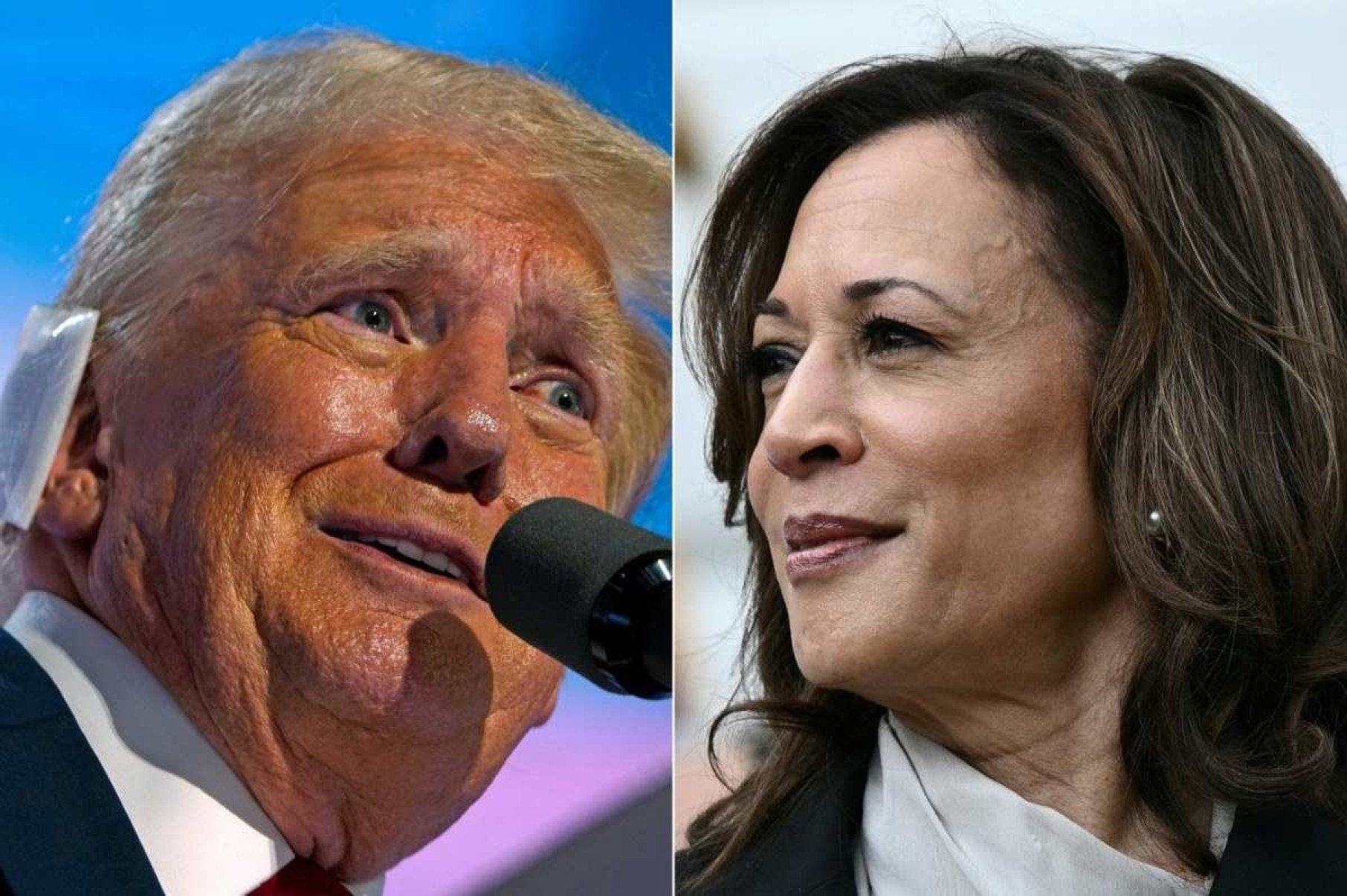 Trump doou US$ 6 mil para campanha de Kamala Harris; entenda