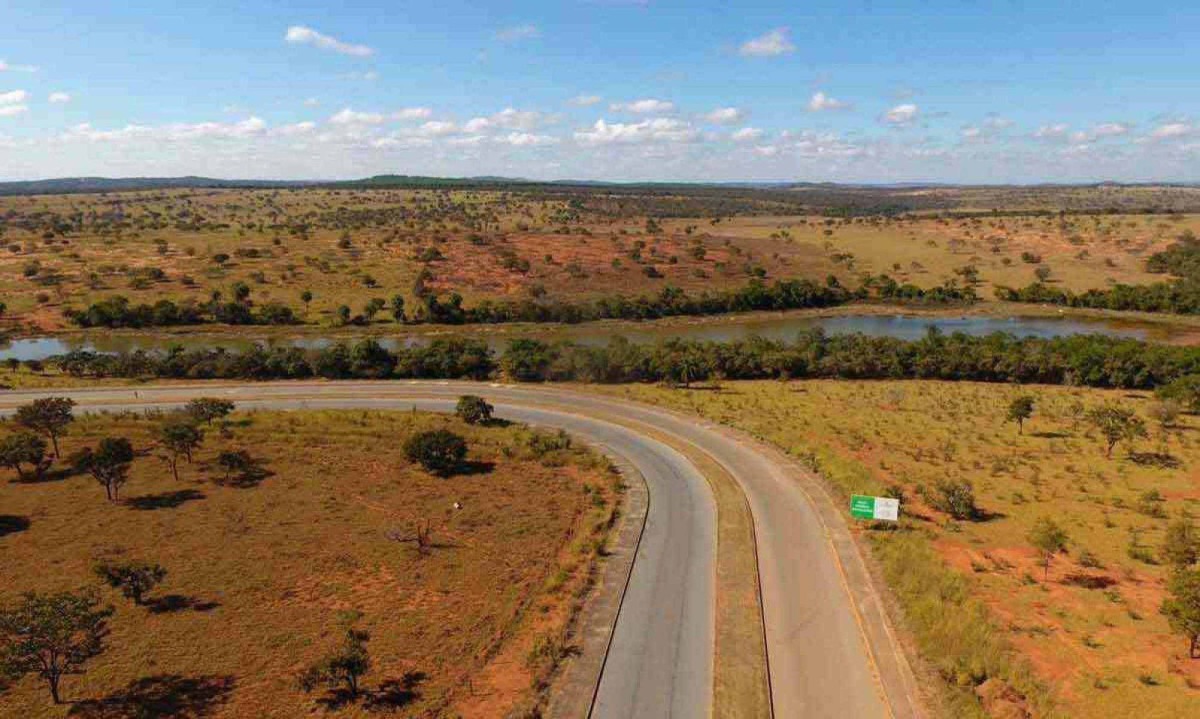 Aeroporto de Sete Lagoas será construído em terreno próximo a grandes empresas, como Iveco e AmBev
 -  (crédito: Grupo Veredas/Divulgação)