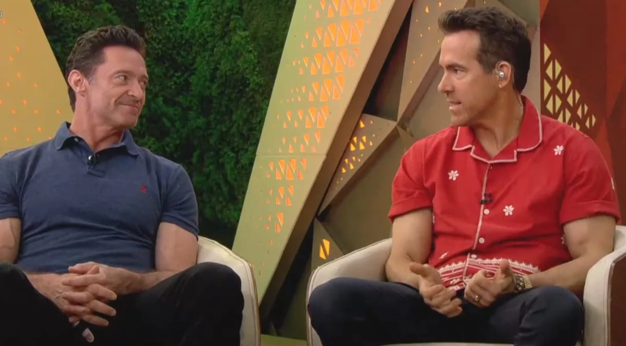 Ryan Reynolds diz que tem "medo" quando Hugh Jackman encarna Wolverine - Reprodução TV Globo