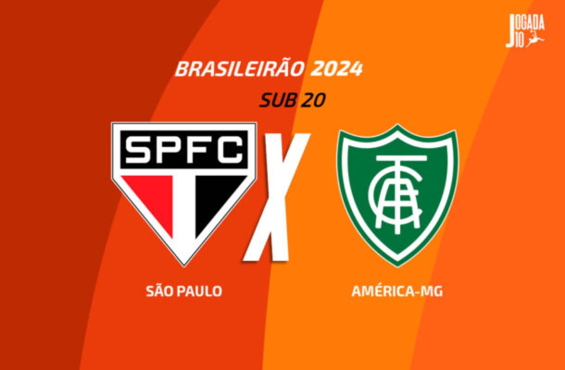 São Paulo x América-MG (Brasileirão Sub-20): onde assistir e escalações